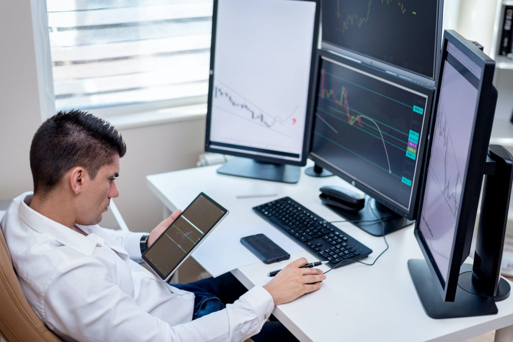 Real-Time Monitoring for Fast Detection
Photo by AlphaTradeZone: https://www.pexels.com/photo/man-in-white-shirt-sitting-in-front-of-computer-with-multiple-screens-while-holding-a-tablet-5831260/
