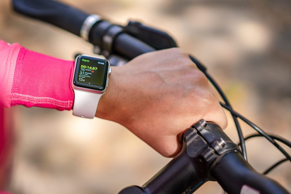 Daily Activity Tracking Efficiency and Accuracy
Photo by Oleksandr P from Pexels: https://www.pexels.com/photo/a-biker-wearing-a-smart-watch-with-apps-showing-on-screen-12955772/