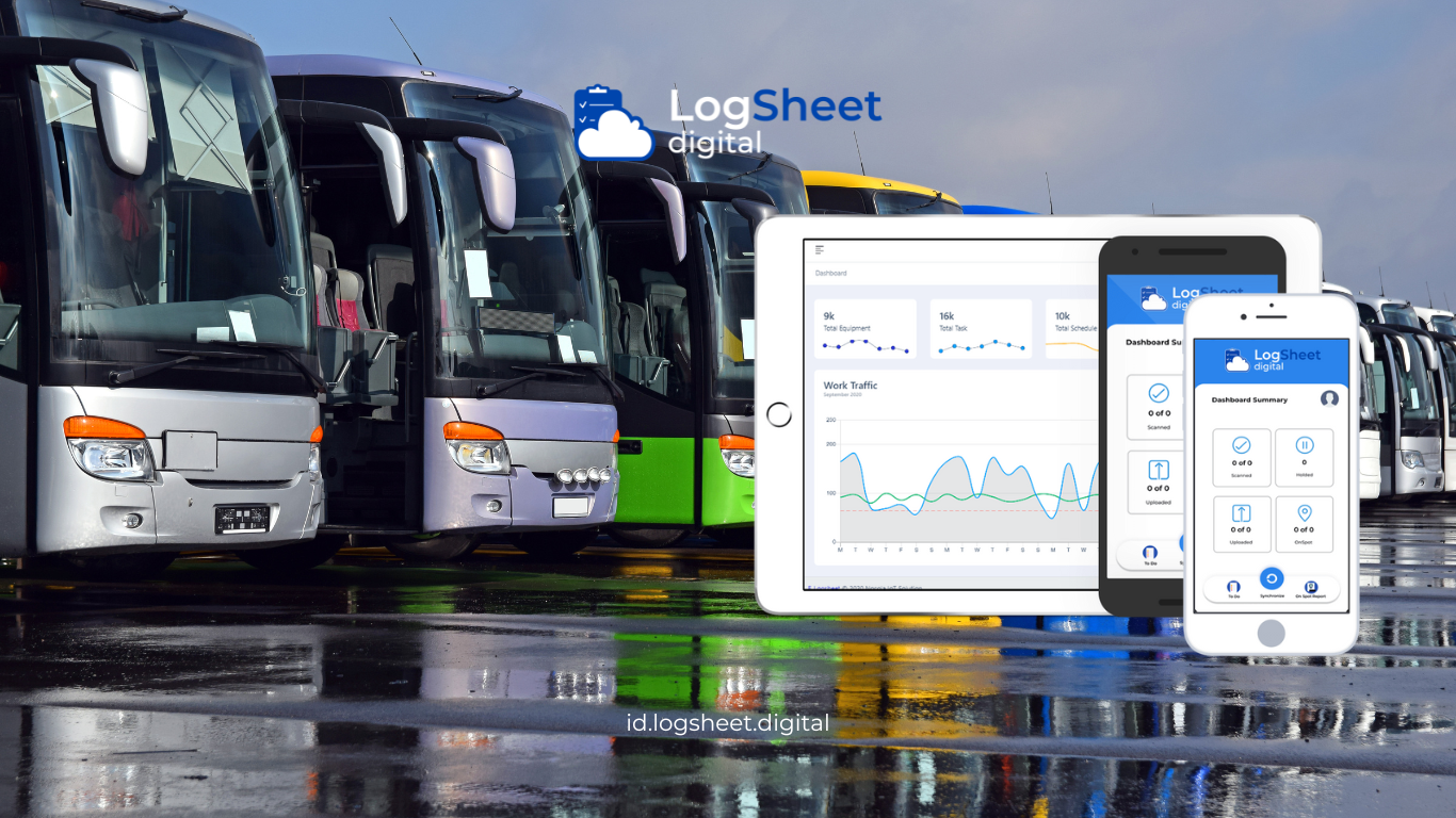 Inspeksi Armada Bus: Logsheet Digital untuk Pengusaha Otobus Canva
