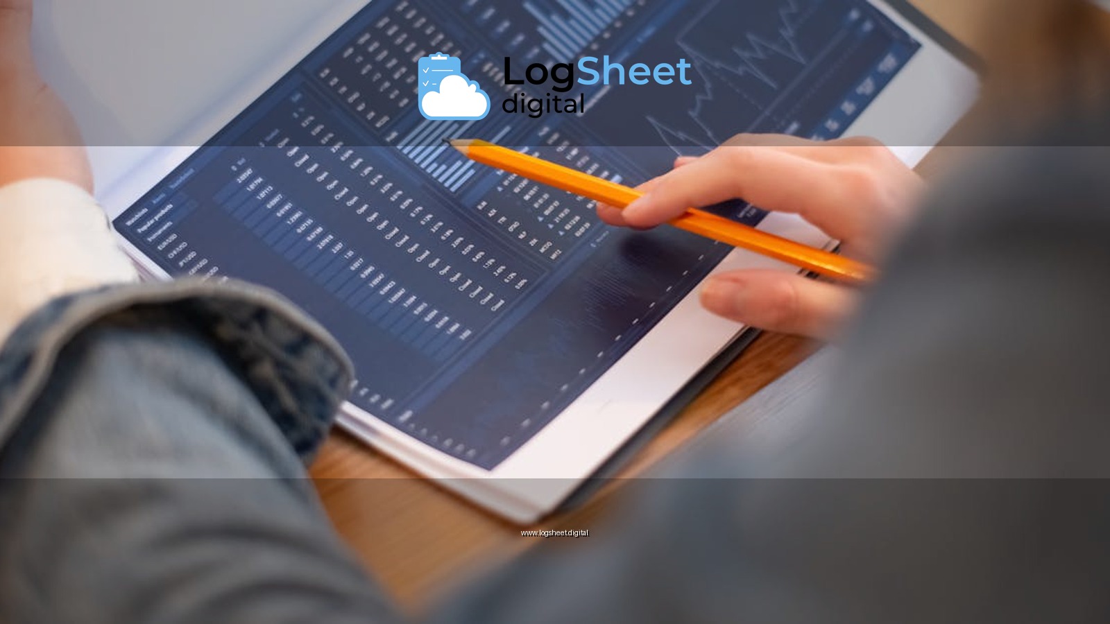 Focused image of hands analyzing business graphs and charts in a folder, highlighting data insights.