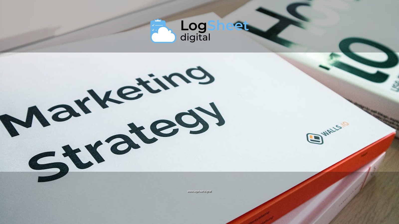 A detailed view of marketing strategy documents with close focus on text, ideal for business and finance content.