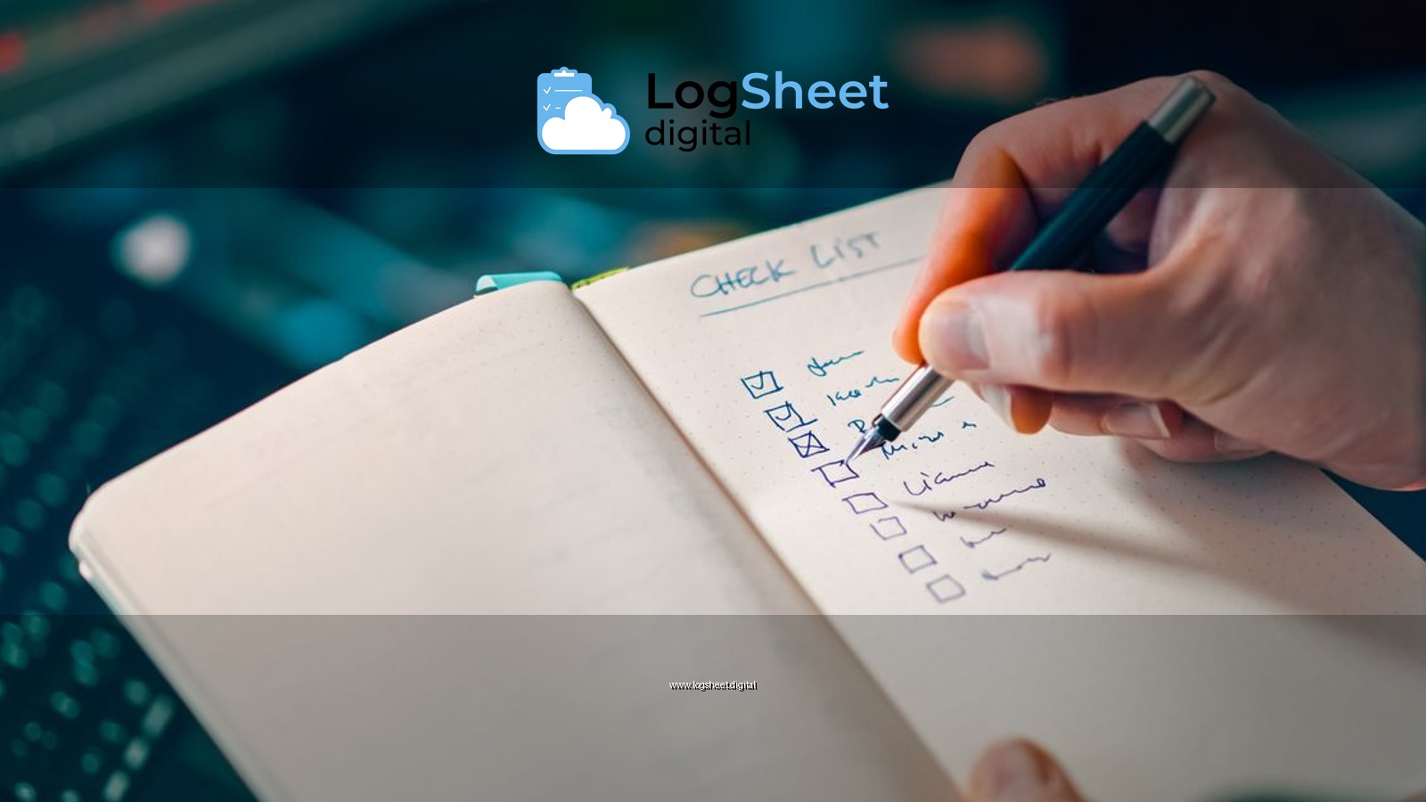Close-up of a hand writing in a notebook with a checklist for effective task management.