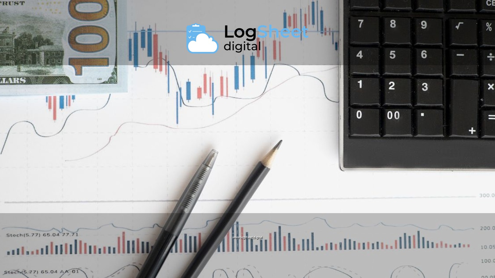 Stock analysis workspace featuring charts, a calculator, and currency for data-driven insights.